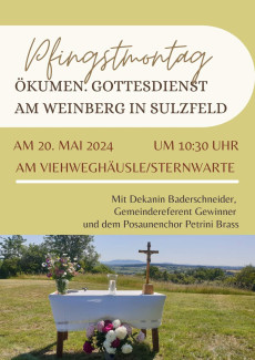 Gottesdienst am Weinberg