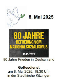 80 Jahre Befreiung vom Nationalsozialismus