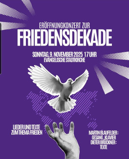 Eröffnungskonzert zur Friedensdekade