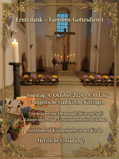 Familien-Gottesdienst zum Erntedankfest