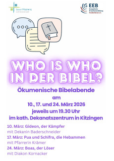 WHO IS WHO in der BIBEL?