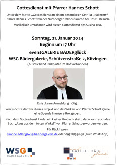 Gottesdienst mit Pfarrer Hannes Schott