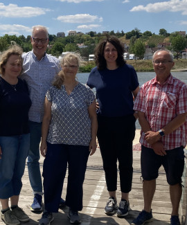 Präsidentin der Landessynode zu Besuch in Kitzingen